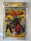 Amazing Spider-Man #129! CGC 7.5 Signed by Stan Lee W/ Custom Label 1st Punisher