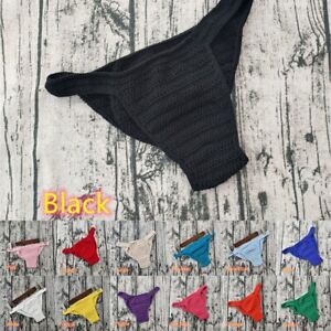 New Mens Womens Briefs Underwear Breathable G-string Knickers Lingerie