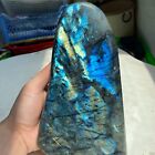 6.00LB Natural Large Labradorite Quartz Crystal Mineral Spectrolite Healing M52