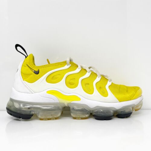 Nike Womens Air VaporMax Plus CU4907-700 Yellow Running Shoes Sneakers Size 7.5