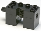 LEGO Space 1 winch gear rack winder black 2426c01 2427c01 used