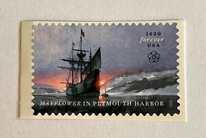 5524 - Mayflower in Plymouth Harbor 2020 Single MNH Forever Stamp