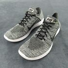 Nike Free RN Flyknit Mens Size 12 Gray Black Running Shoes Sneakers Trail