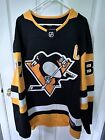 Sidney Crosby Pittsburgh Penguins Fanatics Breakaway - Captain Patch - Home - XL