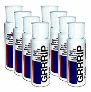 GRRRIP Plus Enhancer, Improve Grip, Dry Hands Grip Lotion (8-pack) 2-oz. Bottles