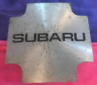 85-89 SUBARU BRAT XL GL XT METAL SQUARED WHEEL CENTER CAP HUB COVER 4
