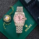 Rolex Datejust 31mm 68274 Pink Mother Of Pearl Diamond Dial
