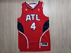 Adidas NBA Swingman Jersey ATL Atlanta Hawks 4 Paul Millsap Red Small Length +2