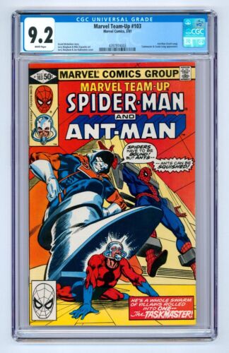 Marvel Team-Up #103 CGC 9.2 (1981) - Ant Man & Taskmaster Appearance