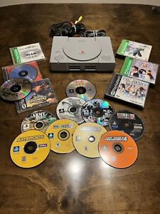 Sony PlayStation 1 Console And Game LOT Including Final Fantasy And Tony Hawk
