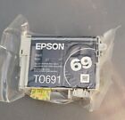 Epson 69 Black Ink Cartridge Standard Capacity OEM Genuine Open Box T0691,Sealed