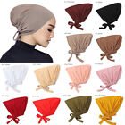 Adjustable Muslim Head Scarf Inner Hijab Cap Islamic Underscarf Soft Ninja Hat □