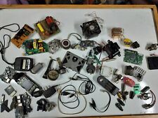 Junk Electronics Lot Copper Wire Computer Scrap Automotive Switches Lights Plugs