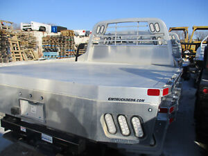 CM Aluminum Flatbed Body ALRD Fits:all Long Bed, Single rear wheel pickup trucks