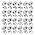Banjo Brackets Lugs Bolts for Banjo Parts Replacement Chrome Plated 24 Set
