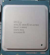 Intel Xeon E5-2670V2 E5-2670 v2 (25M Cache, 2.50 GHz) Socket FCLGA2011 SR1A7