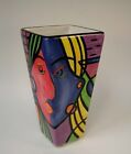 New ListingLovely Muzeum Vase Picasso Style Art Pottery Surrealism Cubist Modern 8.75