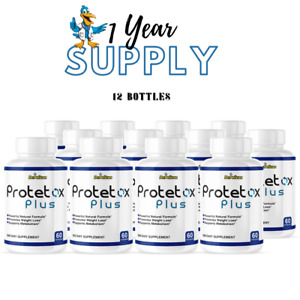 Protetox Plus- Keto & Weight Support-12 Bottles- 720 Capsules