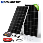 ECO-WORTHY 200W Watt Monocrystalline Solar Panel Kit 12V Volt for Home RV
