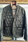 *NEW AUTHENTIC BURBERRY MENS QUILTED JACKET BLAZER MEDIUM