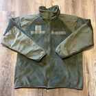 Vintage Military Fleece Jacket Mens Med Green Polartec Surplus Army Pile OG 107