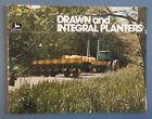 John Deere Drawn And Integral Planters Sales Brochure