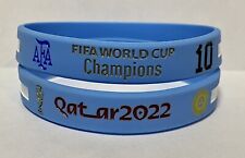 ARGENTINA 2022 WORLD CUP CHAMPIONS Bracelet Wristband Soccer Qatar MESSI