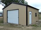 24x35x12 Steel Building delivered & installed $14,790 Check for states available