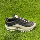 Nike Air Max 97 QS Mens Size 10 Black Silver Athletic Shoes Sneakers AT5458-001