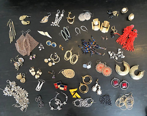 Fashion Earring Lot of 40 Pairs of Earrings