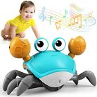 Crawling Crab Infant Tummy Time Baby Toys Fun Interactive Dancing Walking Moving
