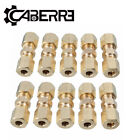 10 x Brass Compression Fittings Connector 3/16