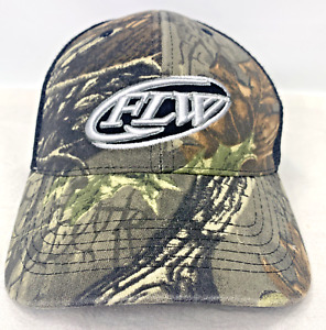 Fishing League Worldwide FLW Camp Trucker Hat Adjustable Mesh Structured [HATS]