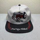 Vintage Tractor Hat Mens Snapback Gray K Products Ford 8N New Holland Cap
