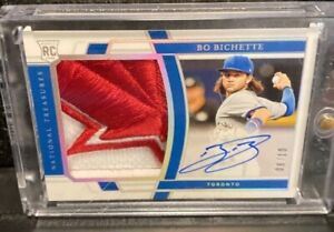 2020 National Treasures Bo Bichette Rookie Patch Auto RPA  Gold /10 NASTY PATCH