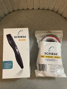 SCRIB3D Advanced 3D Printing Pen SL-300 New With 36 Meters Of Filament