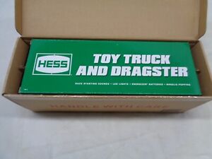 2016 HESS TRUCK UNOPENED TOY TRUCK AND DRAGSTER NEW IN BOX