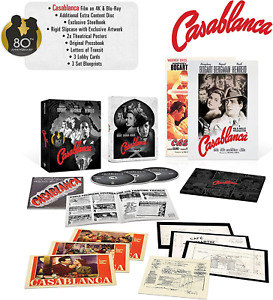 CASABLANCA (EXCLUSIVE ULTIMATE ED. STEELBOOK 4K Ultra HD +Blu-ray)
