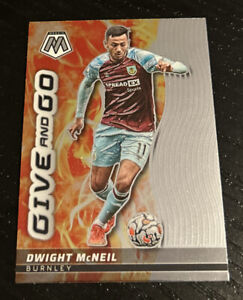 2021-22 Panini Mosaic Premier League Dwight McNeil Give And Go