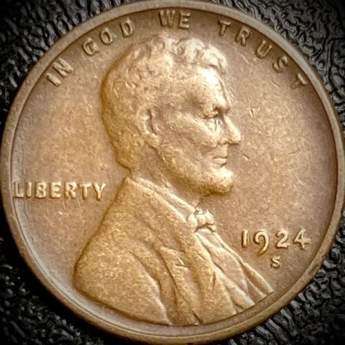 1924 S Lincoln Wheat Cent - XF - 1C