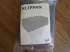 Ikea KLIPPAN Loveseat sofa COVER ONLY, Vissle Gray 502.788.54 - NEW