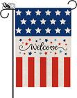 4Th of July Garden Flag Stars and Stripes Patriotic Memorial Day Welcome Decorat