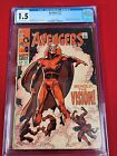 Avengers #57 CGC 1.5 Cream/OW Pages, 1st App. Vision, Silver Age Key 🔑!