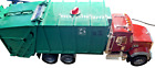 USED Bruder Toys 02812 MACK Granite Rear Loading Garbage Truck Vehicle
