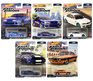 2023 Hot Wheels Fast & Furious Premium Real Riders 1:64 Scale - Choose Any