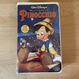 New ListingPinocchio (VHS, 1993, Special Edition) Disney, New Sealed w/ Torn Shrinkwrap