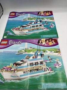 lego set 41015 Dolphin Cruiser from Friends with 2 manuals 2013 Manuals Only