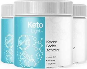 3 Pack - Keto Light Plus - Hydrating Drink Mix Support Supplement Powder 13.5 Oz
