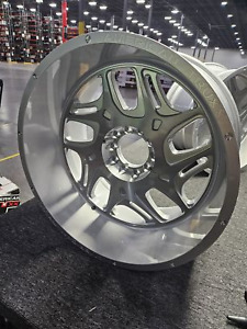 4 - Blemished 22x12 Brushed Wheel American Truxx Sweep 5x150 5x5.5 -44