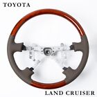 Toyota LX470 Land Cruiser 100 Zenki  Wood steering wheel Beige New Japan